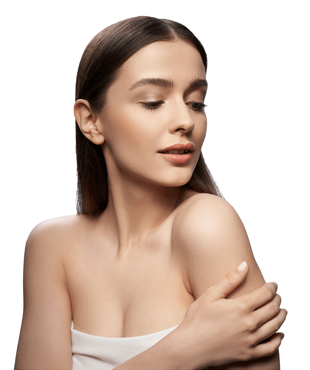 Frau in entspannter Pose – Kosmetikstudio Artistica in Neuwied